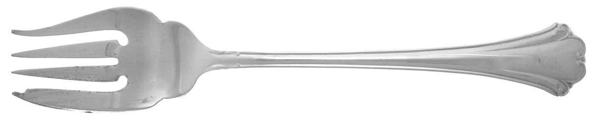 English Chippendale (Sterling, 1984) Individual Salad Fork by Reed & Barton-1