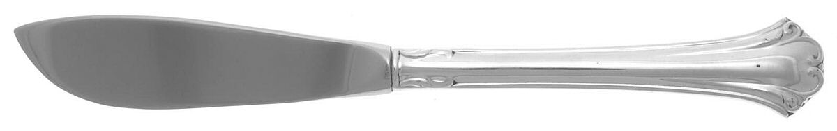English Chippendale (Sterling, 1984) Hollow Handle Master Butter Knife by Reed & Barton-1