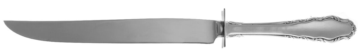 English Provincial (Sterling, 1965) Carving Knife Small with Stainless Blade HC by Reed & Barton-1