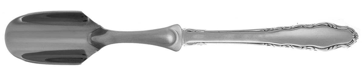 English Provincial (Sterling, 1965) Cheese Scoop with Stainless Scoop HC by Reed & Barton-1