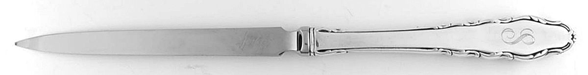 English Provincial (Sterling, 1965) Letter Opener with Stainless Blade by Reed & Barton-1