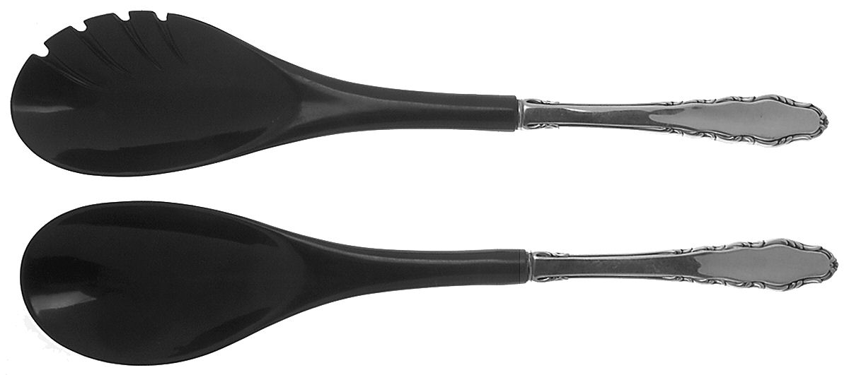 English Provincial (Sterling, 1965) Plastic Bowl 2-Piece Salad Set by Reed & Barton-1