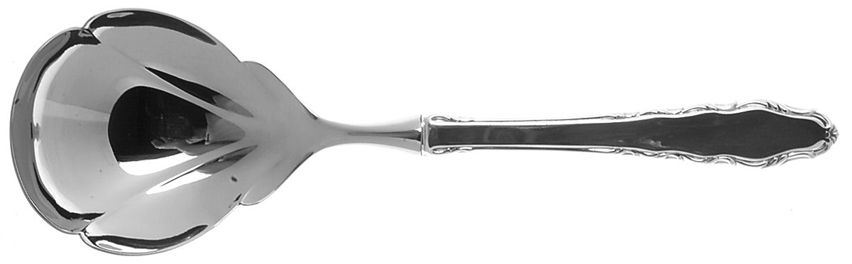 English Provincial (Sterling, 1965) Serving Spoon with Stainless Bowl by Reed & Barton-1