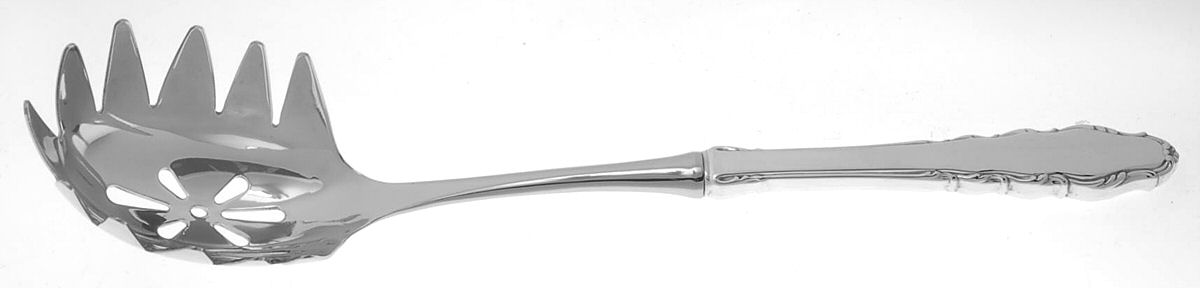 English Provincial (Sterling, 1965) Pasta Server with Stainless Bowl by Reed & Barton-1