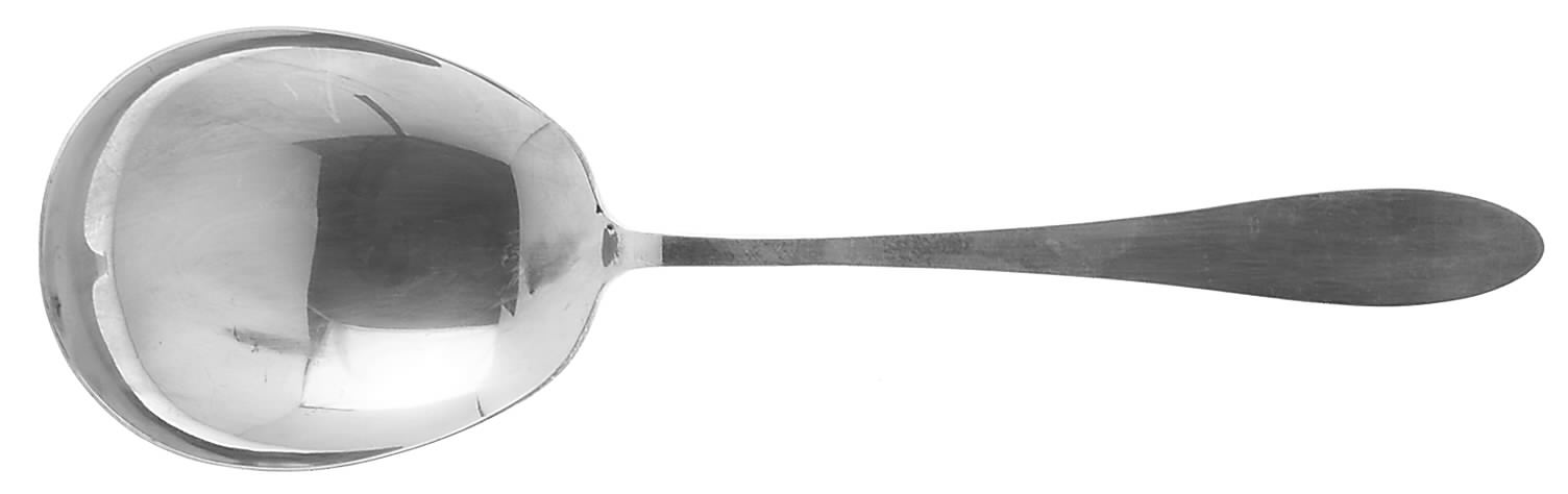 Epicure (Silverplate, 1970) Solid Salad Serving Spoon by Reed & Barton-1