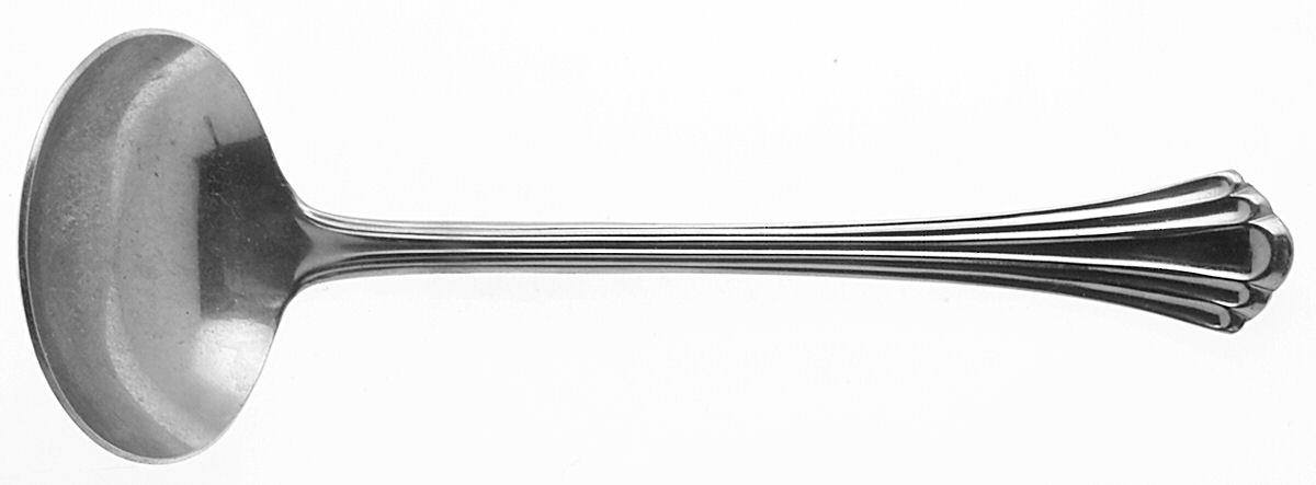 Estoril (Stainless) Solid Gravy Ladle by Reed & Barton-1