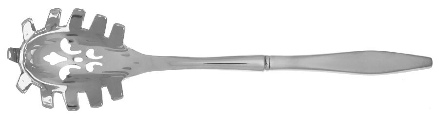 Etude (Stainless, Satin Finish, 1958) Pasta Server with Stainless Bowl HC by Reed & Barton-1