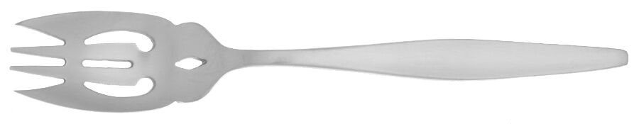 Etude (Stainless, Satin Finish, 1958) Fish/Salad Fork Individual Large HC by Reed & Barton-1