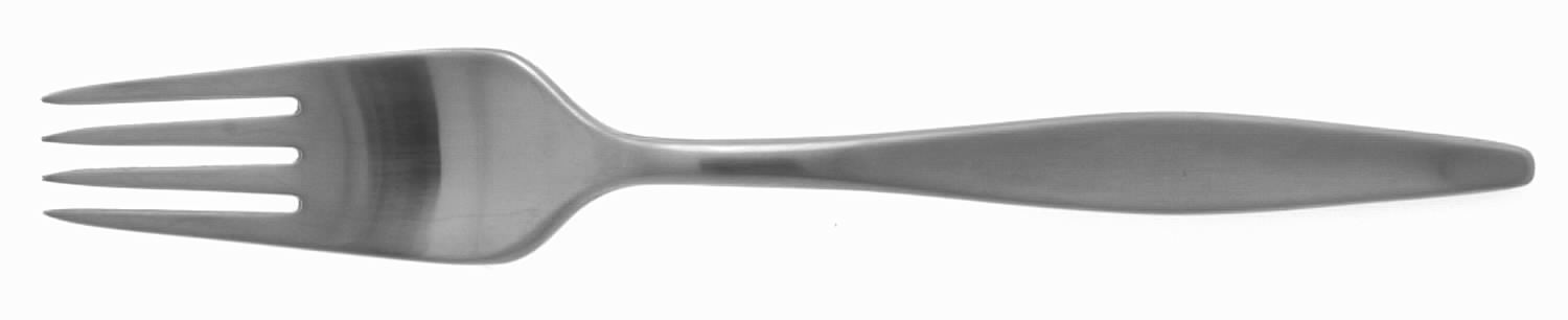 Etude (Stainless, Satin Finish, 1958) Fork by Reed & Barton-1