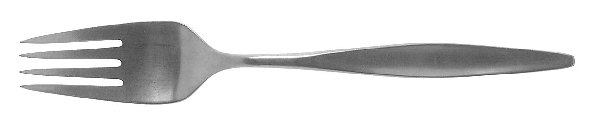 Etude (Stainless, Satin Finish, 1958) Individual Salad Fork by Reed & Barton-1