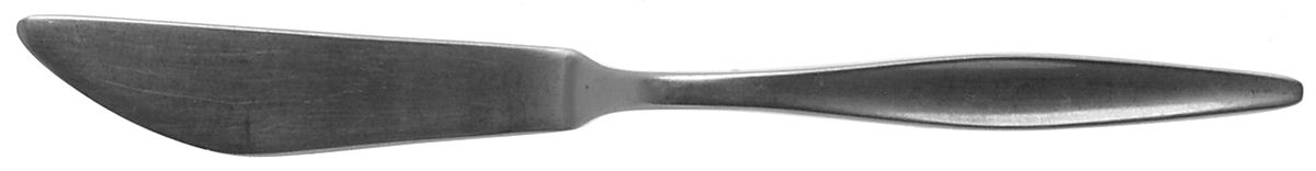 Etude (Stainless, Satin Finish, 1958) Flat Handle Master Butter Knife by Reed & Barton-1
