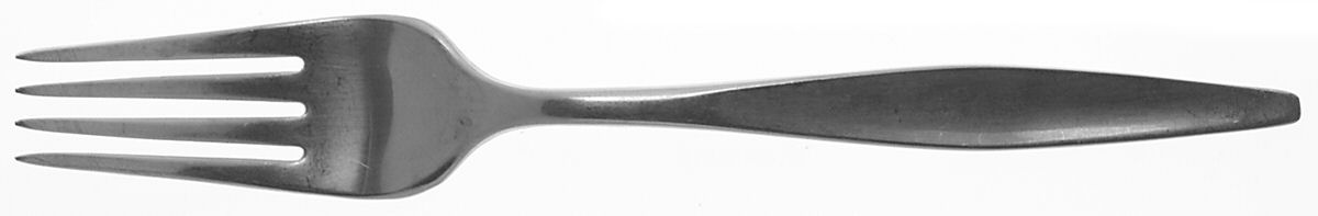 Etude (Stainless, Satin Finish, 1958) Fork by Reed & Barton-1