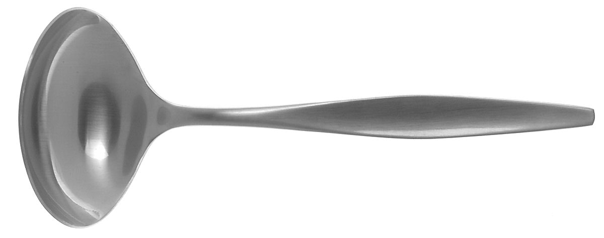 Etude (Stainless, Satin Finish, 1958) Solid Gravy Ladle by Reed & Barton-1
