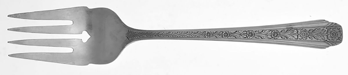 Evangeline (Silverplate, 1937) Individual Salad Fork by Reed & Barton-1