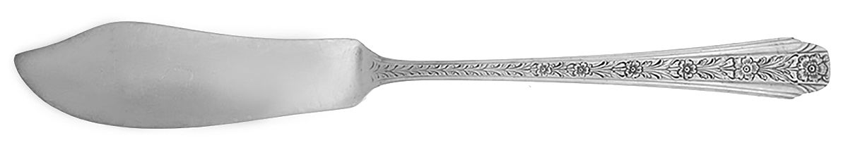 Evangeline (Silverplate, 1937) Flat Handle Master Butter Knife by Reed & Barton-1