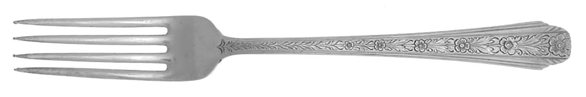 Evangeline (Silverplate, 1937) Monogram Fork by Reed & Barton-1