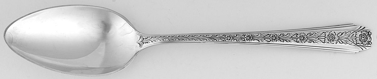 Evangeline (Silverplate, 1937) Place/Oval Soup Spoon by Reed & Barton-1