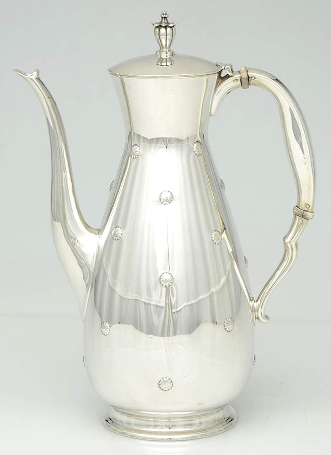 Far East (Sterling, Hollowware) Coffee Pot by Reed & Barton-1