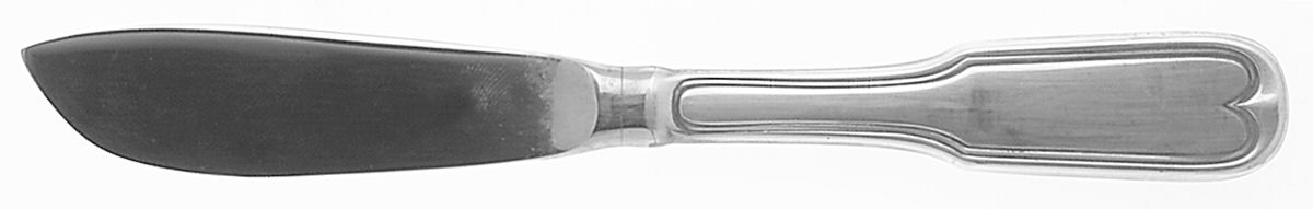 Fiddle (Silverplate, 1979) Hollow Handle Master Butter Knife by Reed & Barton-1
