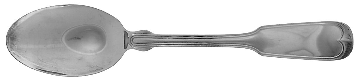 Fiddle (Silverplate, 1979) Tablespoon (Serving Spoon) by Reed & Barton-1