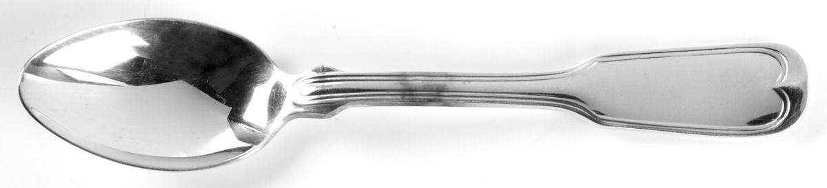 Fiddle (Silverplate, 1979) Teaspoon by Reed & Barton-1