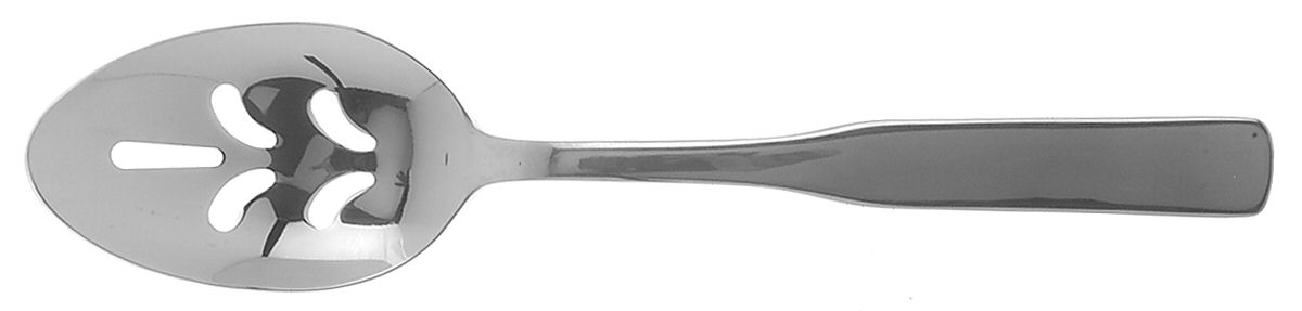 Fiddler II (Stainless) Pierced Tablespoon (Serving Spoon) by Reed & Barton-1