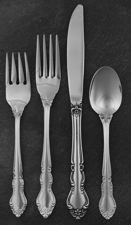 Flambeau (Stainless) 4 Piece Place Setting by Reed & Barton-1