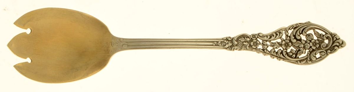 Florentine Lace (Sterling, 1951) Ice Cream Fork by Reed & Barton-1