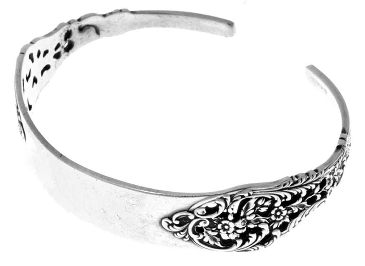 Florentine Lace (Sterling, 1951) Sterling Bracelet by Reed & Barton-1