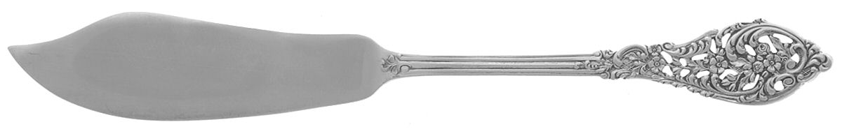 Florentine Lace (Sterling, 1951) Flat Handle Master Butter Knife by Reed & Barton-1