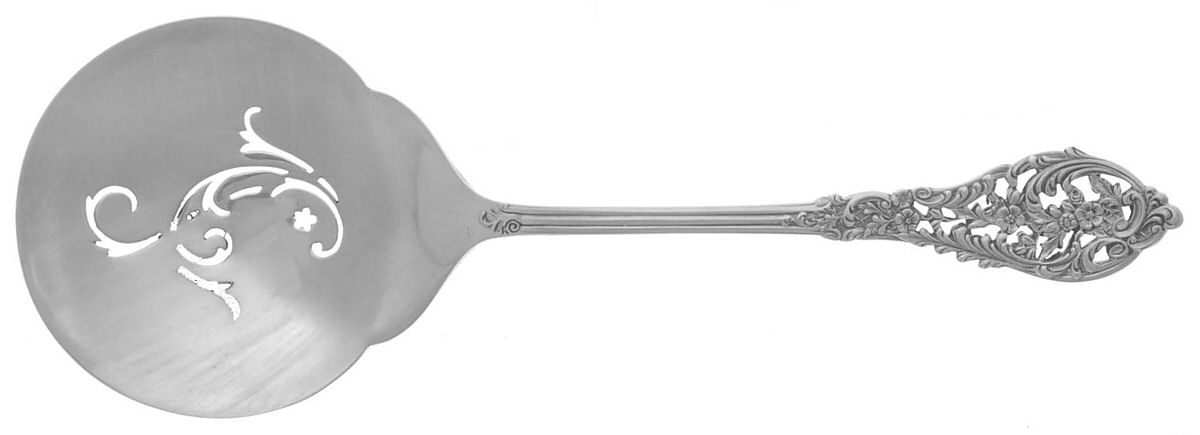 Florentine Lace (Sterling, 1951) Tomato Server, Solid Piece by Reed & Barton-1