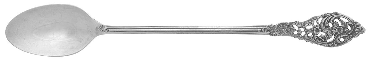 Florentine Lace (Sterling, 1951) Iced Tea Spoon by Reed & Barton-1