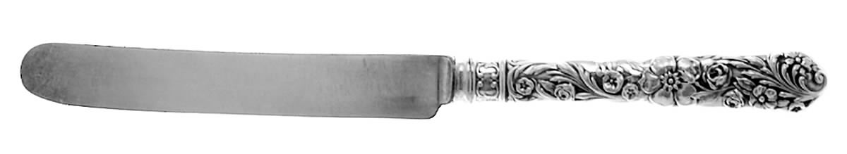 Flora (Sterling, 1890) Old French Hollow Knife by Reed & Barton-1