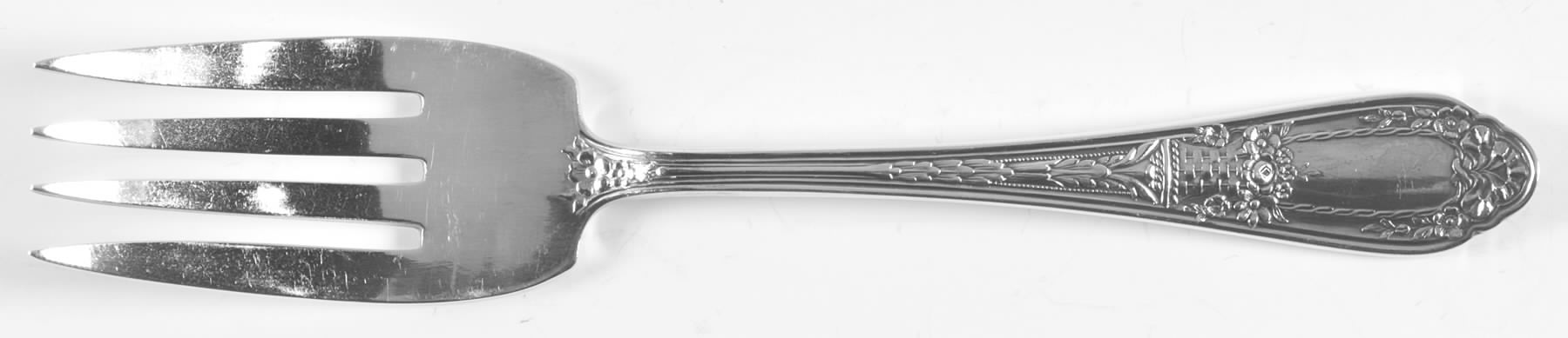 Fluerette (Silverplate, 1930) Individual Salad Fork by Reed & Barton-1