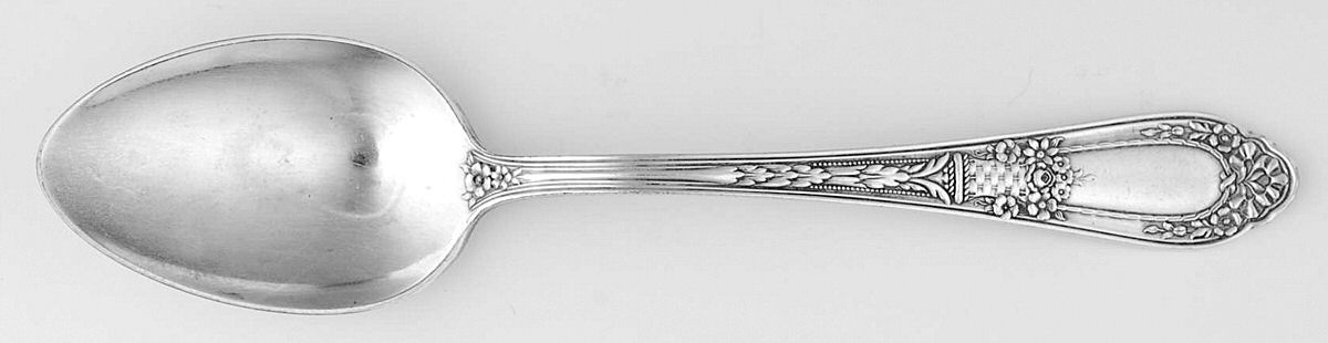 Fluerette (Silverplate, 1930) Place/Oval Soup Spoon by Reed & Barton-1