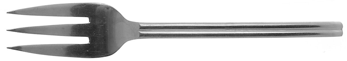 Forest (Stainless) Medium Solid Cold Meat Serving Fork by Reed & Barton-1