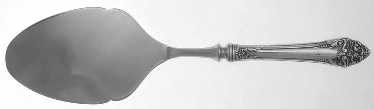 Fragrance (Sterling, 1941, No Monograms) Pastry Server with Stainless Blade by Reed & Barton-1