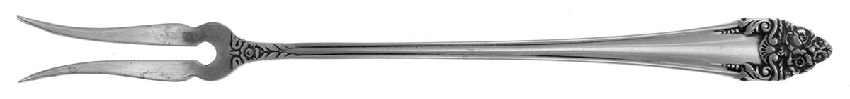 Fragrance (Sterling, 1941, No Monograms) Two-Tine Butter Pick by Reed & Barton-1