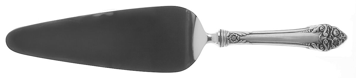 Fragrance (Sterling, 1941, No Monograms) Pie Server with Stainless Blade by Reed & Barton-1