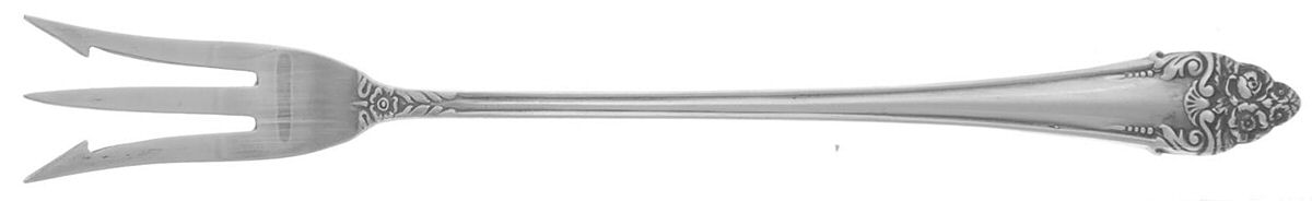 Fragrance (Sterling, 1941, No Monograms) Short Handle Pickle/Olive Fork by Reed & Barton-1