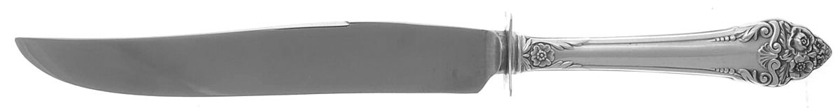Fragrance (Sterling, 1941, No Monograms) Small Steak Carving Knife with Stainless Blade by Reed & Barton-1