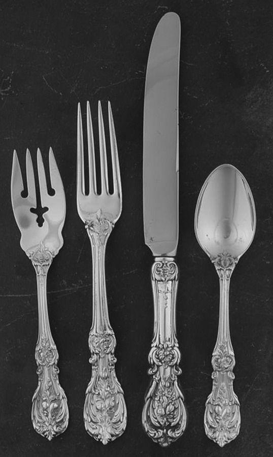 Francis I (Sterling, Eagle-R-Lion, 1907) 4 Piece Place Size Setting by Reed & Barton-1