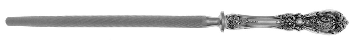Francis I (Sterling, Eagle-R-Lion, 1907) Sharpener Knife with Steel Rod HC by Reed & Barton-1