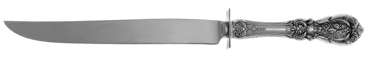 Francis I (Sterling, Eagle-R-Lion, 1907) Carving Knife Small with Stainless Blade HC by Reed & Barton-1