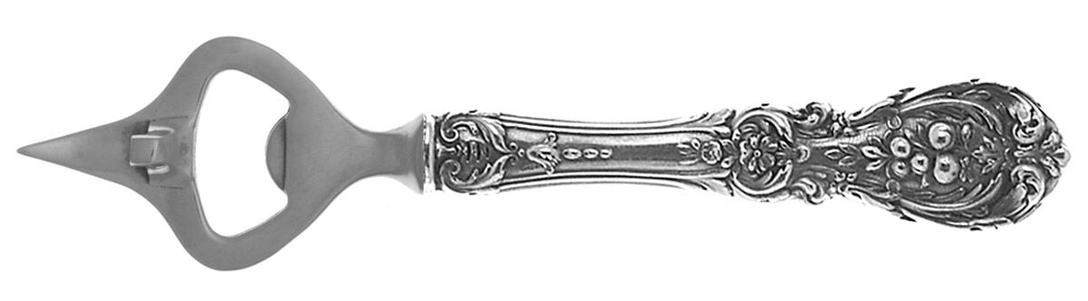 Francis I (Sterling, Eagle-R-Lion, 1907) Bottle/Can Opener with Stainless Bowl HC by Reed & Barton-1