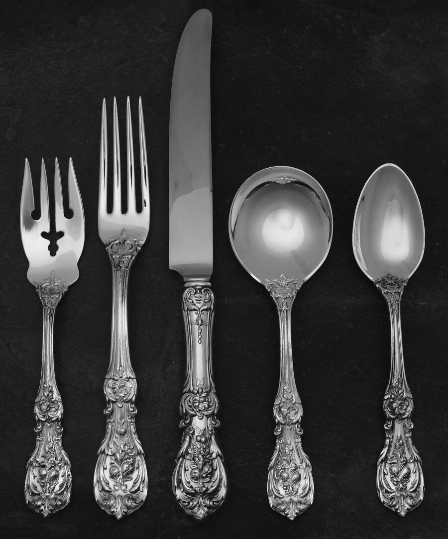 Francis I (Sterling, Eagle-R-Lion, 1907) 5 Piece Place Size Setting by Reed & Barton-1