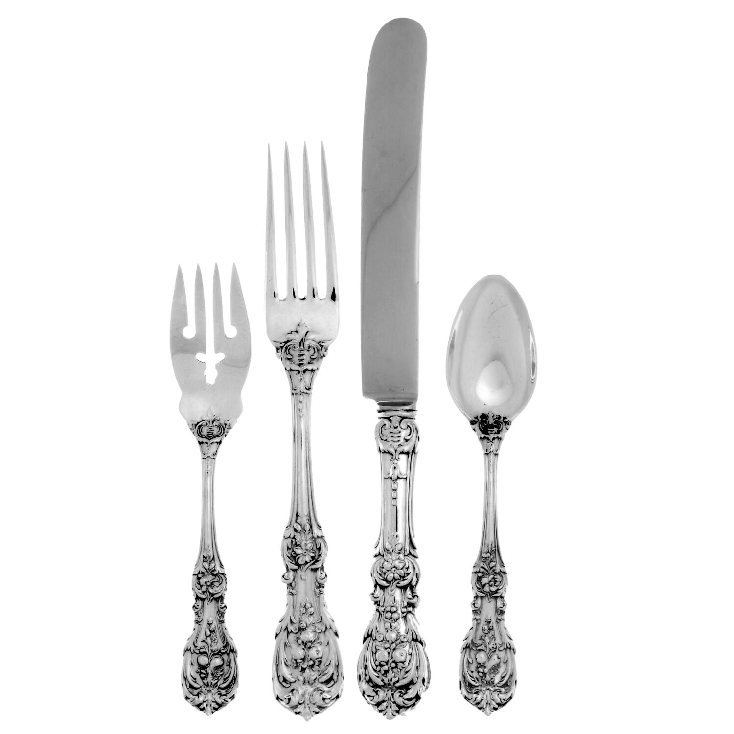 Francis I (Sterling, Eagle-R-Lion, 1907) 32  Piece Estate Set by Reed & Barton-1
