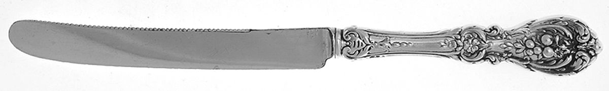 Francis I (Sterling, Eagle-R-Lion, 1907) Orange Knife with Silverplate Blade by Reed & Barton-1