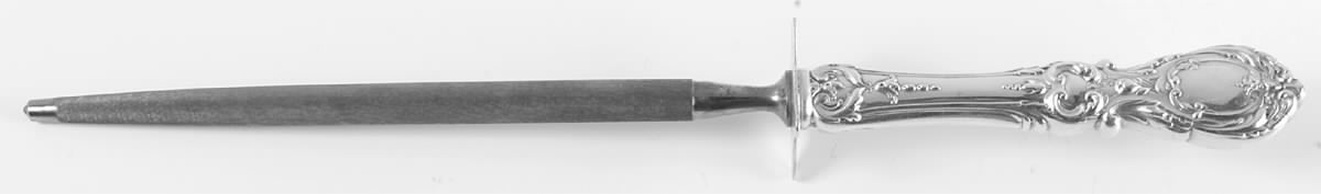 Francis I (Sterling, Eagle-R-Lion, 1907) Large Roast Steel Rod Knife Sharpener by Reed & Barton-1