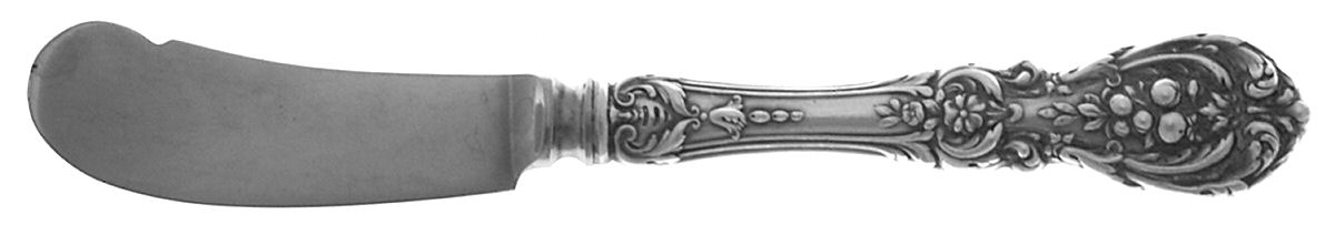 Francis I (Sterling, Eagle-R-Lion, 1907) Butter Spreader Hollow Hdl-Paddle/Stainless Blade by Reed & Barton-1